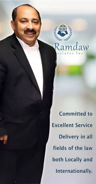 Portrait supplied by the firm of Dr Anandroy (Roy) Ramdaw